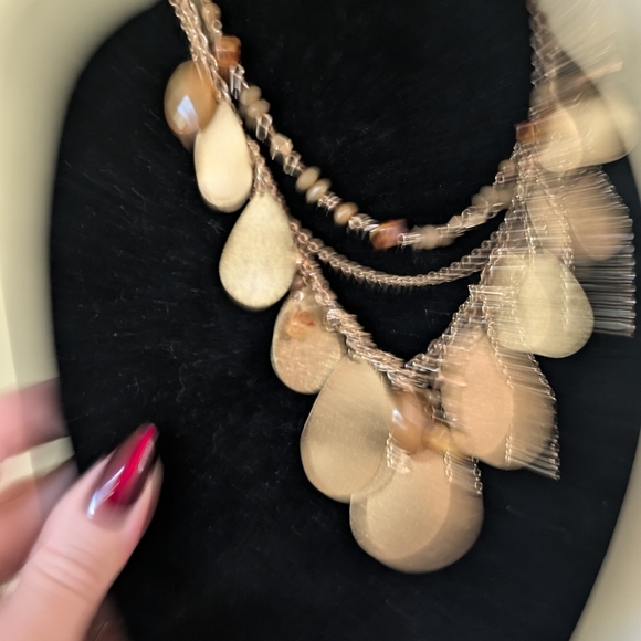 Gold Layered Necklace - Picture 10 of 10